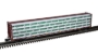 Picture of ATLAS BNSF 73' Center-Divider "Centerbeam" Flat Car (Weyerhaeuser Wood Load)
