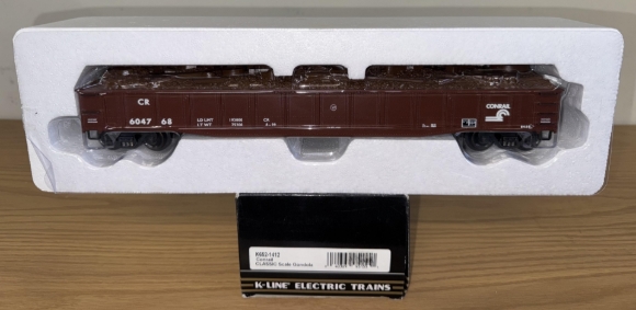 Picture of K-Line Conrail Die-Cast Gondola w/ Scrap Load (sealed)