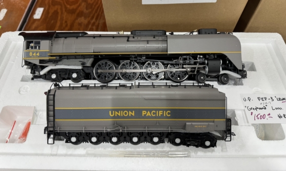 Picture of Lionel Union Pacific LEGACY FEF-3 #844 Greyhound Northern (operated)