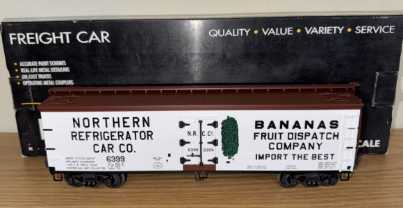 Picture of K-Line Northern Refrigerator Co. Bananas Woodsided Reefer #6399