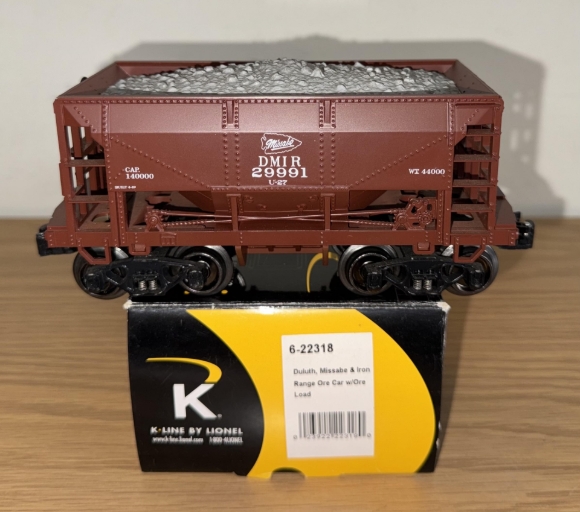 Picture of K-Line by Lionel DM&IR Ore Car w/ Ore Load (used)